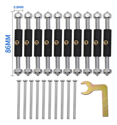 Tornillos De Casete Kit De Varilla De 118 Tipo De Metal