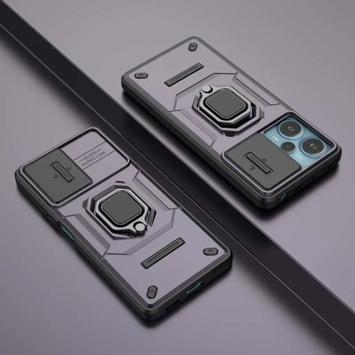 Funda De Cámara Con Lente Deslizante For Xiaomi Poco F5 X5