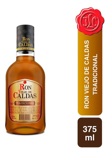Ron Viejo De Caldas 375ml - mL a $76