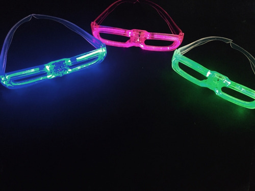 Imagen 5 de 7 de Pack Lentes Robot Full Led Todo Luz Pack X 50 Premium