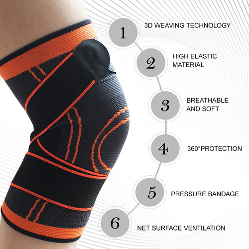 Articulación Elástica De Soporte De Rodilla Knee B Para Corr