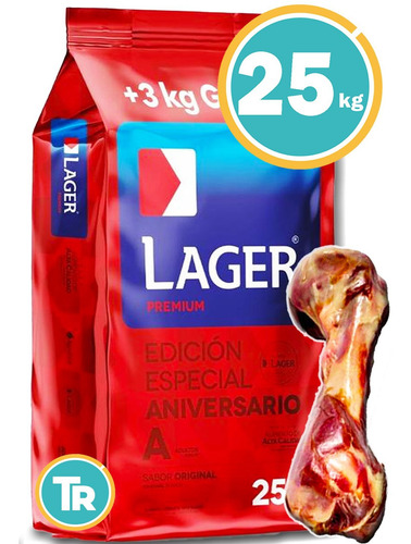 Imagen 1 de 9 de Ración Para Perro - Lager Adulto + Obsequio Y Envío Gratis