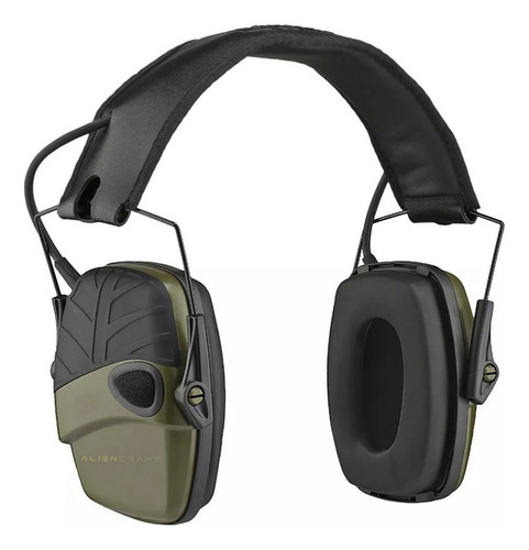 Audífonos Decprotección Auditiva Para Tiro Tom Simio Color Verde Oscuro