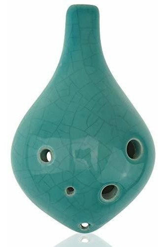 6 Agujero Ocarina Ceramica Ocarina Botella De Vino Estilo Hi