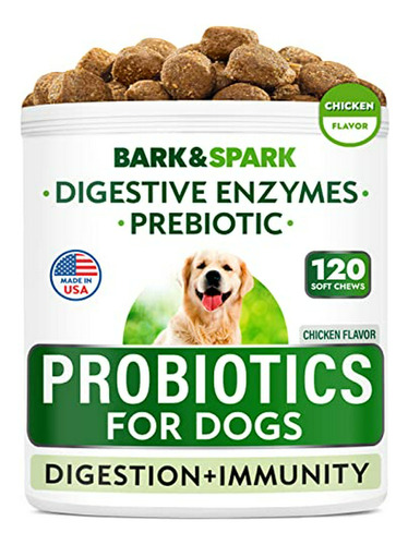 Probiótico Masticable Para Perros - Digestión E Inmunidad - 