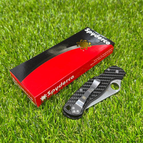 Canivete Spyderco C81 Drop Point Cpm-s45vn Carbon Fiber