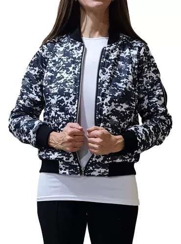 Chamarra Bomber Dama Afelpada + Mochila De Regalo.