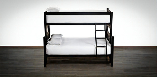 Litera Individual - Matrimonial Elena De Muebles Dico Color Marrón