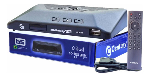 Imagem 4 de 10 de Receptor Digital Conversor Midiabox B4 Hd Sat Digital