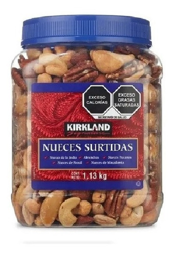 Nueces Nuez Pecanas Almendras Surtidas 1.13 Kg Kirkland