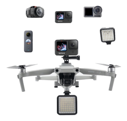 Soporte Adaptador Para Insta 360, Gopro etc Dji Mavic Air 2