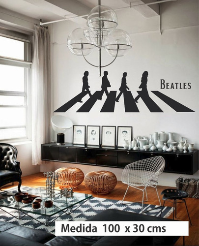 Vinilo Retros 60x60. Beatles