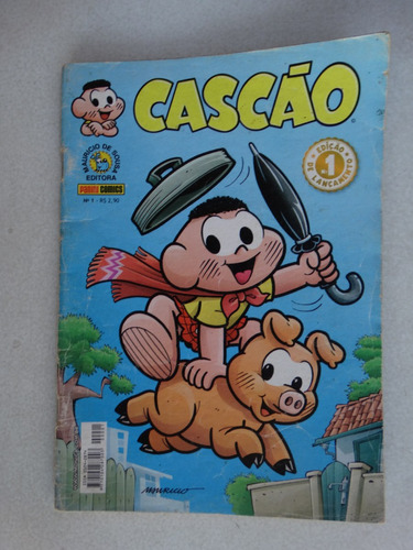 Cascão Nº 1! Panini Janeiro 2007!