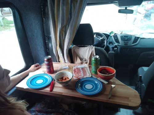 Camper Van/ Motorhome Ford Transit Mediana Techo Elevado