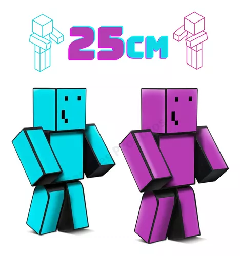 Boneco Melzinha 35 Cm Turma Problems Minecraft Algazarra