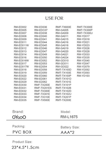 Control Para Sony Smart Tv Hd 4k Rmt-tx100u Rm-ed002