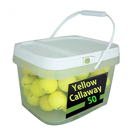 Callaway Yellow Premium Pelotas De Golf (50 Unidades)