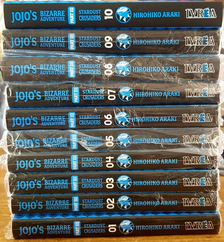 Jojo Azul - Stardust Crusaders - Tomo 1 Al 10- Manga - Ivrea