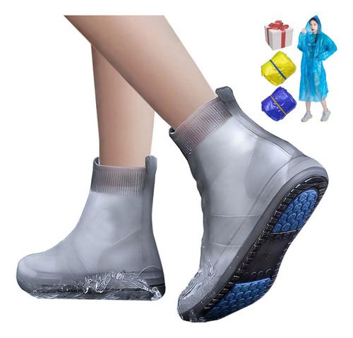 Cubierta Del Zapato Impermeable Y Capa Impermeable Portátil