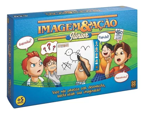 Jogo Imagem & Ação 2 Desenho/ Adivinhação - Original Grow