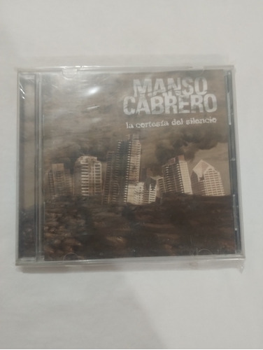 Cd Manso Cabrero  La Cortesía Del Silencio 