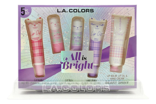 Set 3 Lip Oil Labiales + 2 Bálsamos Labiales - La Colors