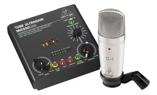 Behringer Voice Studio Kit Completo Grabación Con Microfono