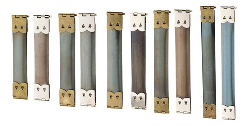 Marcos De Monedero 8.5x1.4 Cm Plata