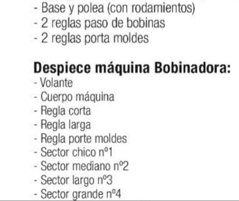 Bobinadora Manual De Motores Electricos + 4 Juegos De Moldes