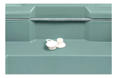 Geladeira Igloo Latitude 60 Roller 56l Cooler Praia Pescaria Cor Verde-musgo