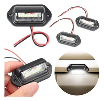 Comprar Un Par Luz Patente 6 Led Universal Autos Camionetas 12v-24v