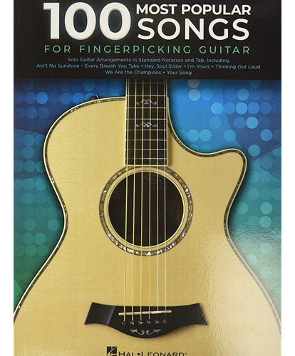 100 Canciones Más Populares Para Guitarra Fingerpicking: Arr