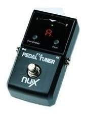 Pedal Afinador Nux Pt6 Para Guitarra Y Bajo True Bypass /