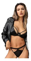 Comprar Conjunto Sexy Lali 2098 De Tela Engomada C\u002F Less