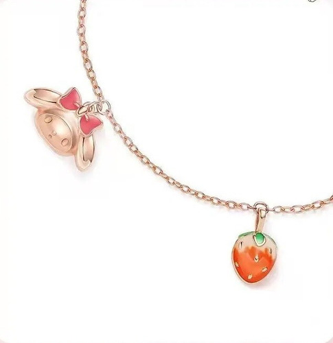 T Collar My Melody Enchapado En Oro