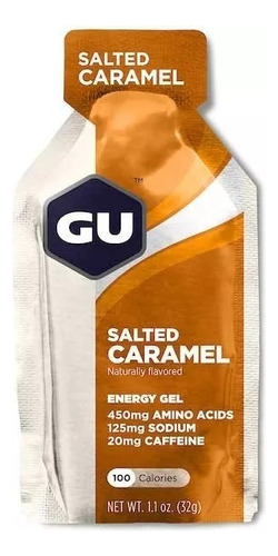 Gel Gu Energy Pack X 6 Caramel Ciclismo Running  Avant