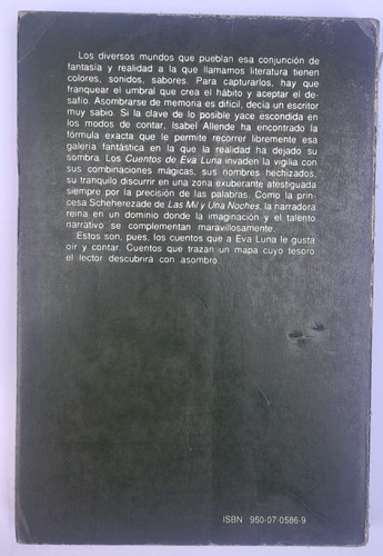 Cuentos De Eva Luna - Isabel Allende -retiro En Varias Zonas (Usado)