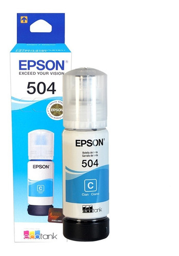 Tinta Epson T504220 Cyan Original L4150 L4160 L6161 L6171