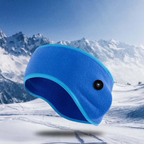 Orejeras De Invierno Con Botones Protección Para Los Oídos