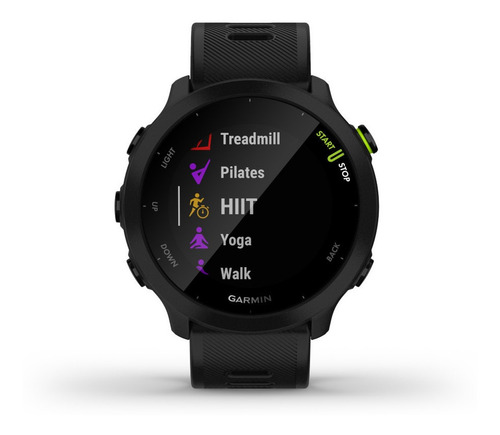 Imagem 5 de 7 de Smartwatch Gps Garmin Forerunner 55 Hrm Pace Elevação Passos