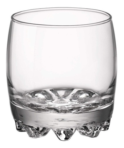 Vaso De Whisky De Vidrio Galassia 300ml Bormioli, Italia X6