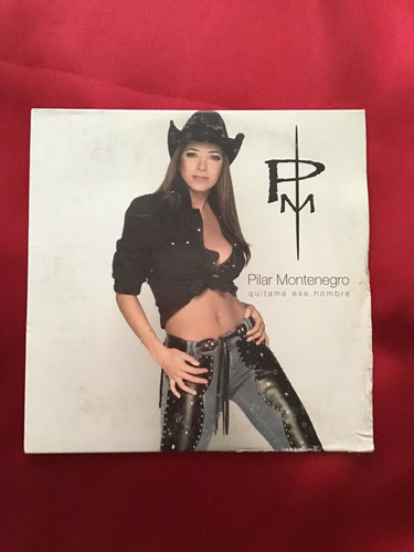 Pilar Montenegro Cd Sencillo Quítame Ese Hombre 2 Versiones