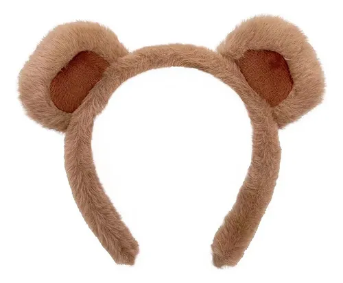 Diadema Con Orejas De Oso En Forma De Q, Bonito Disfraz De O