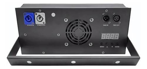 Refletor Mini Brut Led 200w Branco Led Rgb Strobo Dmx512