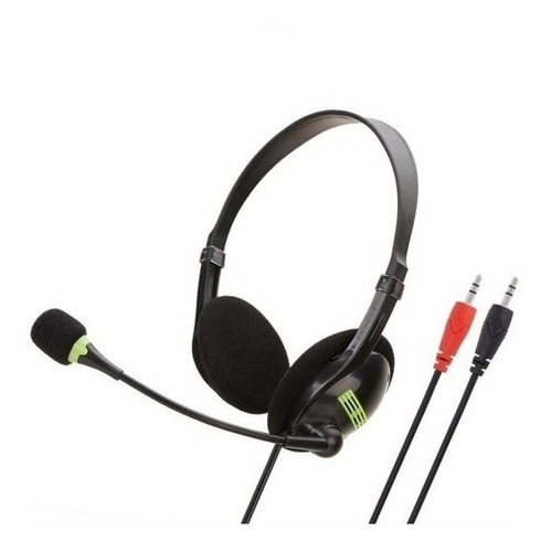 Audifonos Con Microfono Doble Jack 3.5mm Pc Y Laptop Vincha