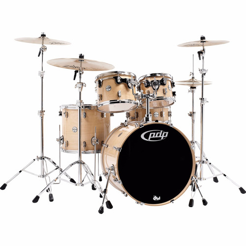 Bateria Pdp Concept Maple By Dw 5 Pz Con Atril Natural Maple