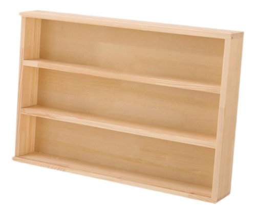 Figura De Acción Pantalla De Madera Estante De Madera