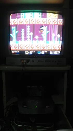 Mega Drive 3 Songa Com Shinobi E Mickey (Usado)