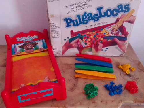 Juego De Mesa Pulgas Locas Auriken En Caja VĂntage 1985 (Usado)