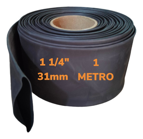 Tubo Aislante Thermofit Termofit 1 1/4 Pulgada 28mm 1 Metro